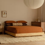 Kami Timber Platform Double Bed Frame
