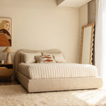 Cream Textured Weave
