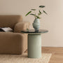 Palermo Marble Side Table - Azure / Verde Marble