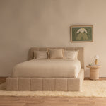 Cream Textured Weave