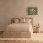 Cream Textured Weave