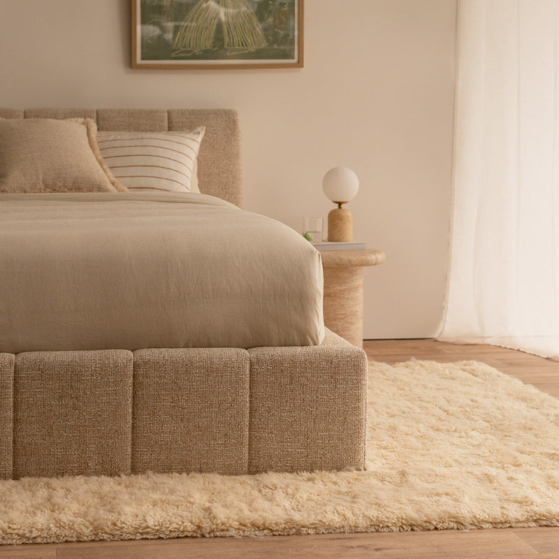 Cream Textured Weave