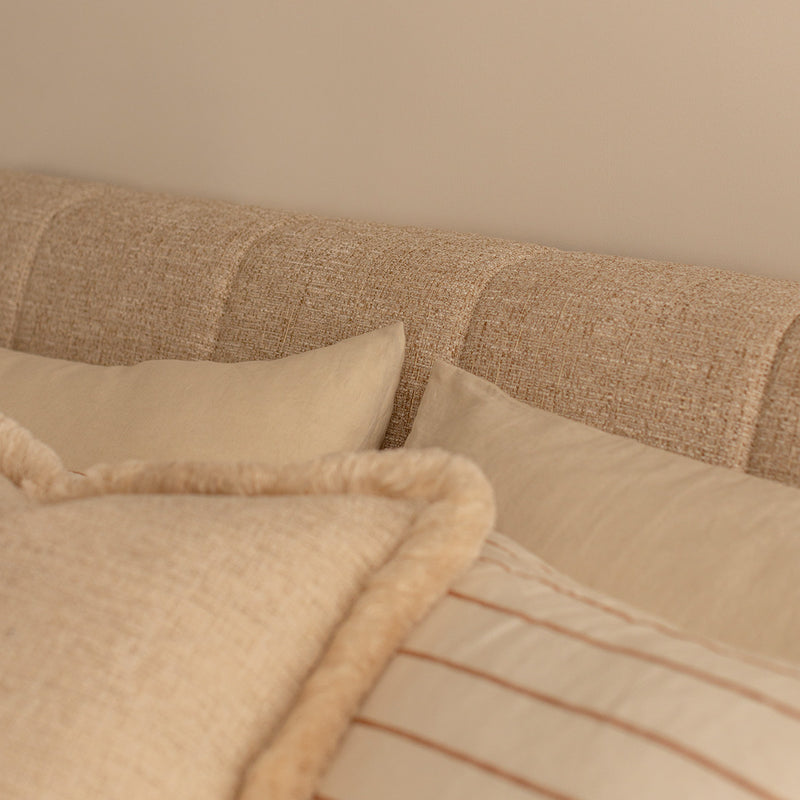Cream Textured Weave