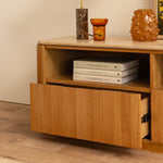Travertine / Oak