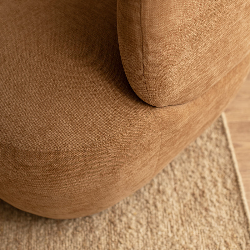 Toffee Textured Velvet