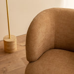 Toffee Textured Velvet