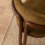 Olive Textured Weave / Walnut