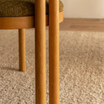 Olive Textured Weave / Oak