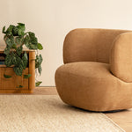 Toffee Textured Velvet