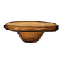 Wavy Glass Bowl (Brown) - Wavy Glass Bowl (Brown)