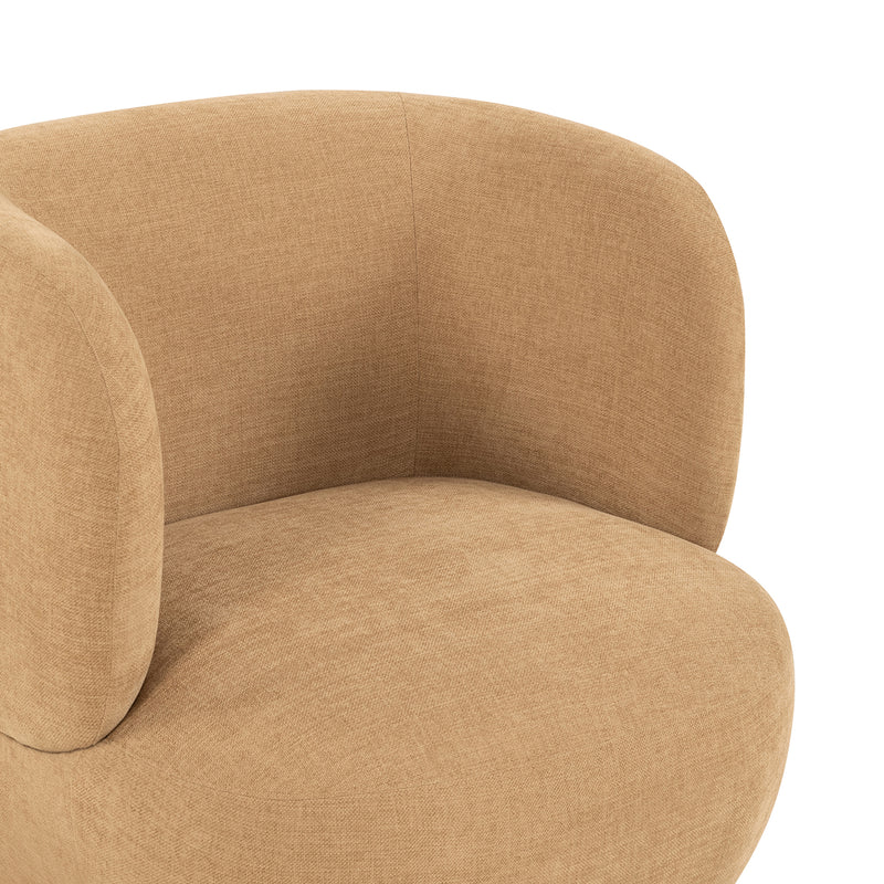 Toffee Textured Velvet