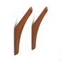 PI Wall Hangers Set of 2 - Mahogany