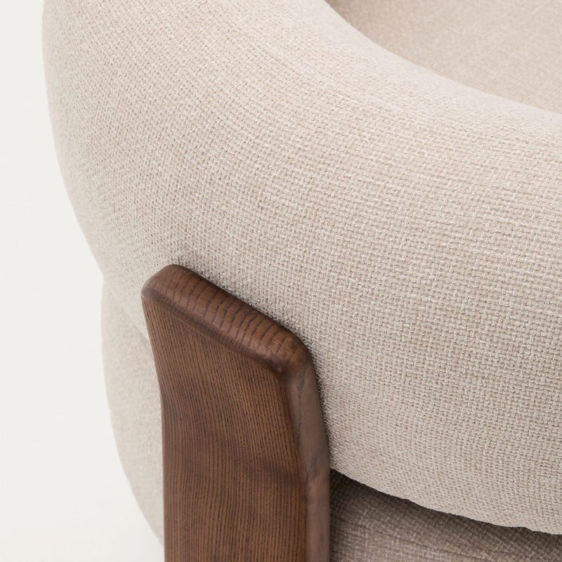 Beige / Ash Stained Walnut