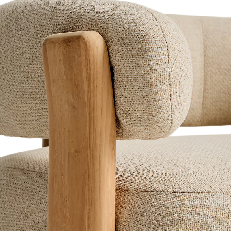 Beige / Teak
