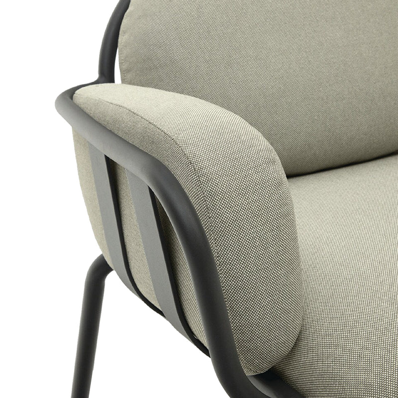 Beige / Aluminum Dark Green
