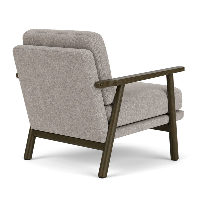 Impression Greige Weave / Dark Walnut