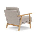 Agnes Brown Textured Weave / Oak