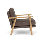 Aulla Cacao Textured Weave / Oak