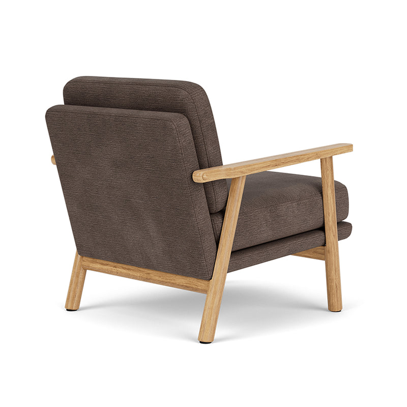 Aulla Cacao Textured Weave / Oak