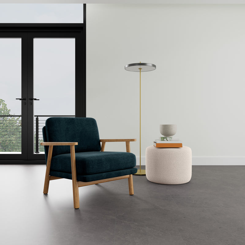 Danny Dusty Rose Textured Weave / Oak