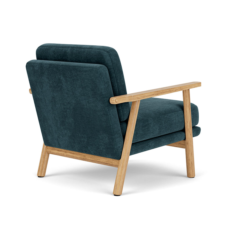 Danny Dusty Rose Textured Weave / Oak