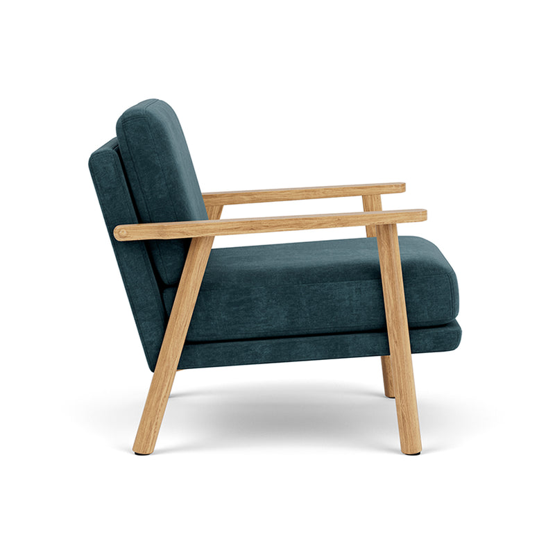 Danny Dusty Rose Textured Weave / Oak