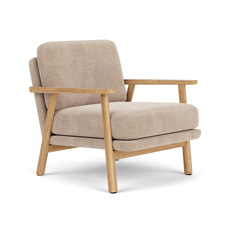 Danny Cream Textured Weave / Oak