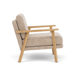 Danny Cream Textured Weave / Oak