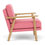 Firenze Bubblegum Fabric / Oak