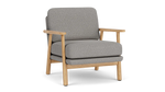 Maya Warm Grey Boucle / Oak
