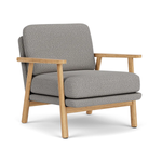 Maya Warm Grey Boucle / Oak