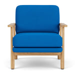 Mark Cobalt Blue Weave / Oak