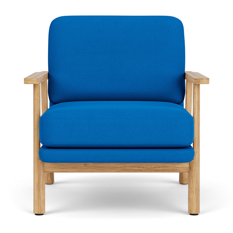 Mark Cobalt Blue Weave / Oak