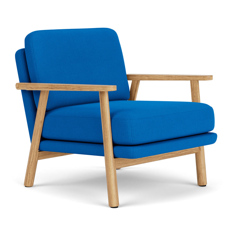 Mark Cobalt Blue Weave / Oak