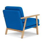 Mark Cobalt Blue Weave / Oak
