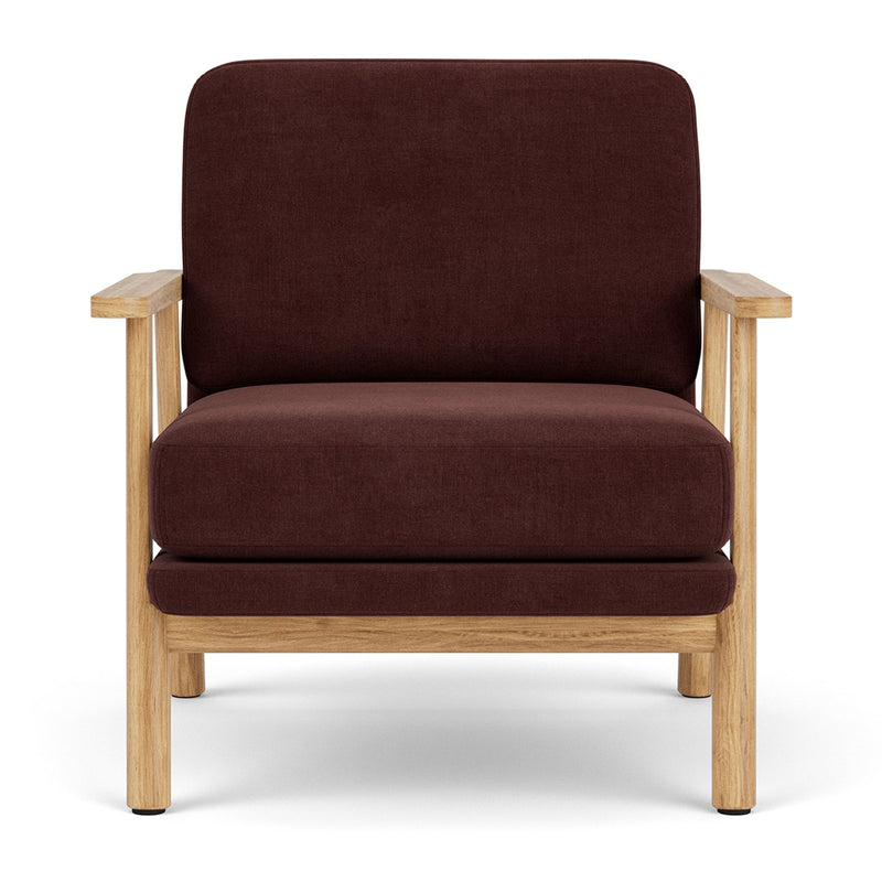 Moss Burgundy / Oak