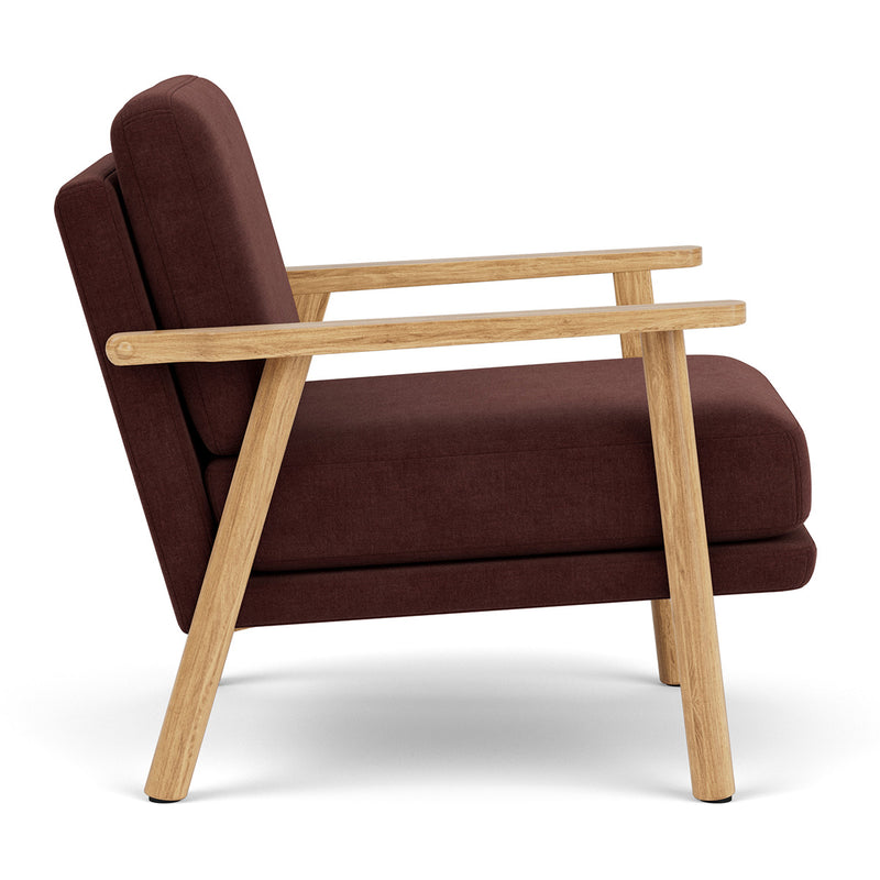 Moss Burgundy / Oak