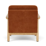 Moss Rust Fabric / Oak