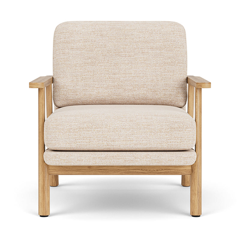 Vega Cream Textured Weave / Oak