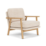 Vega Cream Textured Weave / Oak