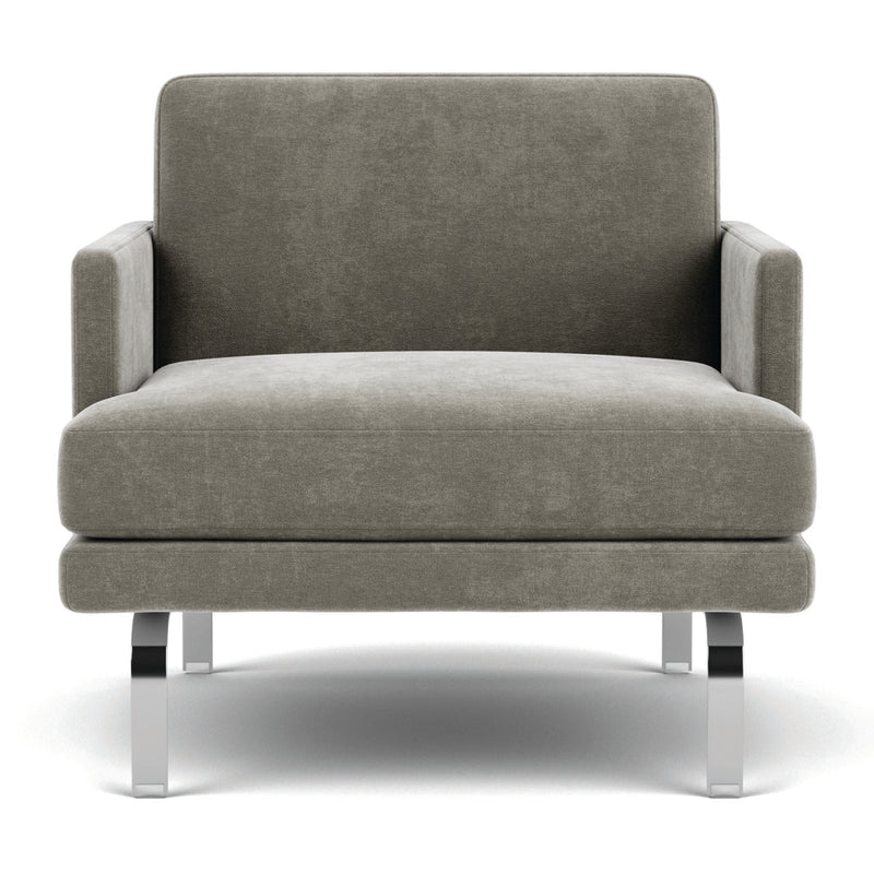 Planet Grey Green Fabric