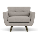 Impression Greige Weave / Dark Walnut