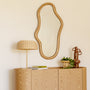 Sorrento Organic Wall Mirror - Oak / 120 x 70cm