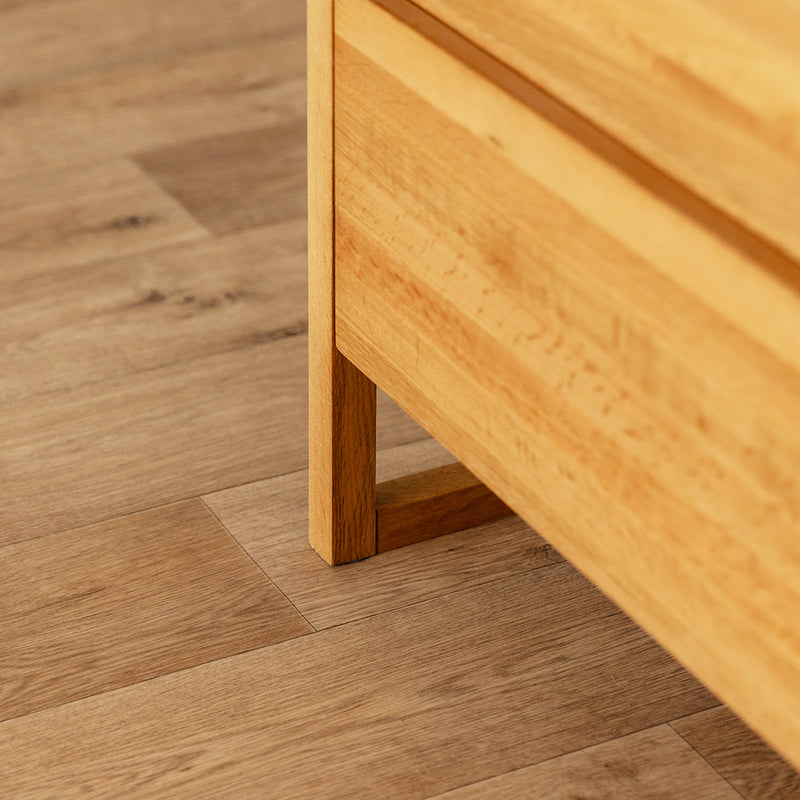 Travertine / Oak