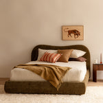 Olive Textured Weave