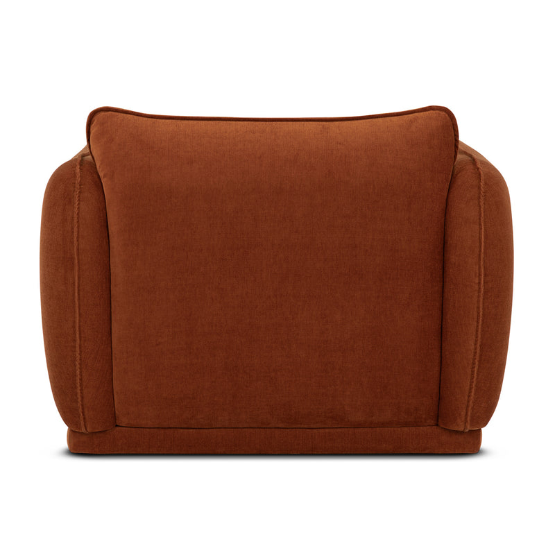 Terracotta Textured Velvet