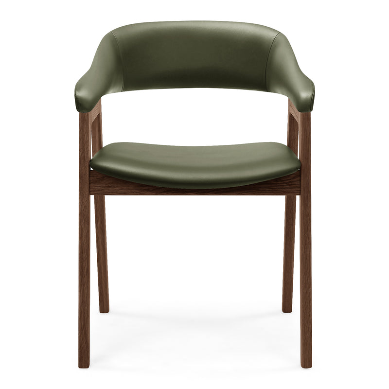 Olive Green / Walnut