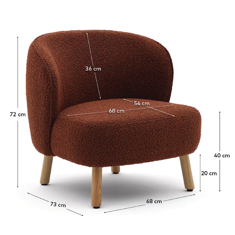 Terracotta Boucle