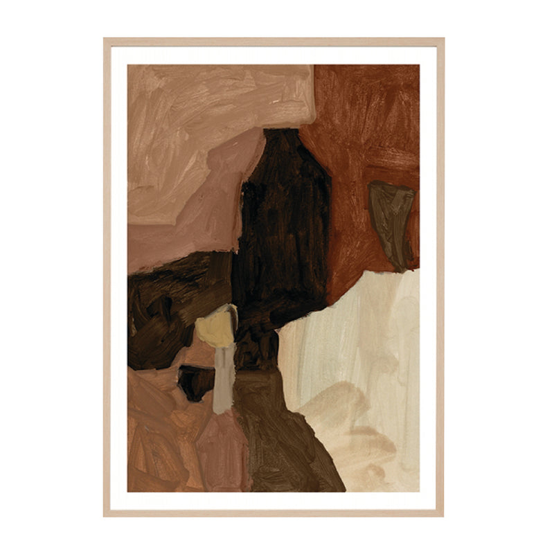 Clay / Framed Art Print / 33 x 45cm