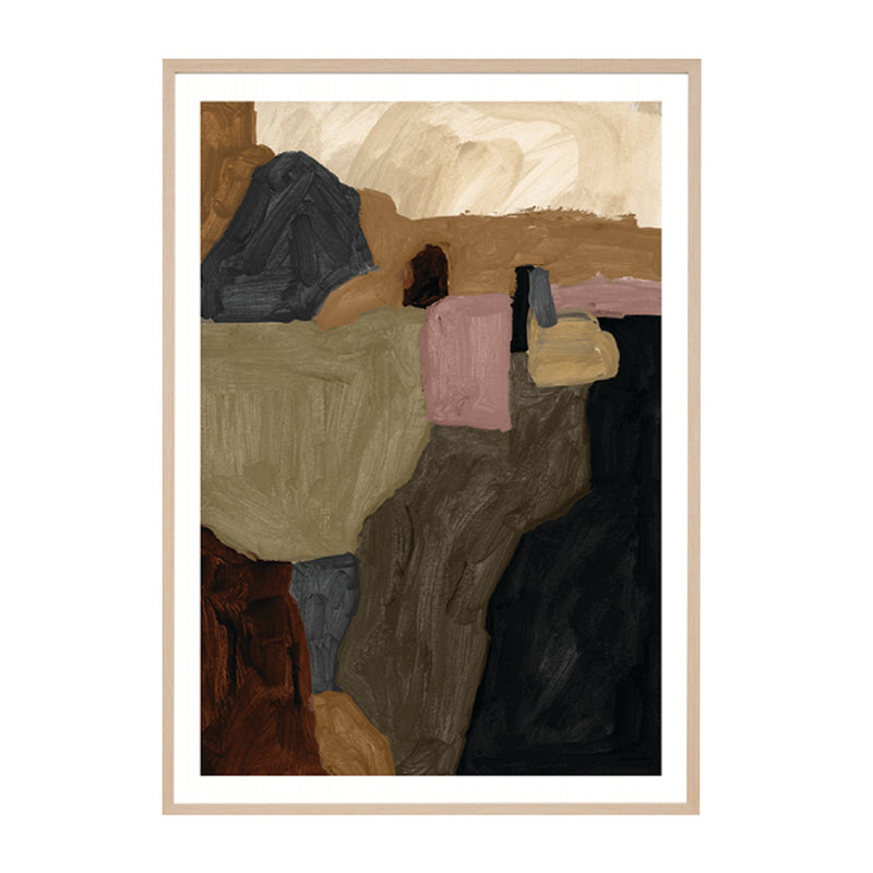 Earth / Framed Art Print / 33 x 45cm